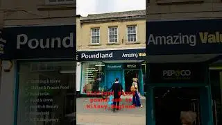 Discount store Poundland in Witney,England #raybanmeta