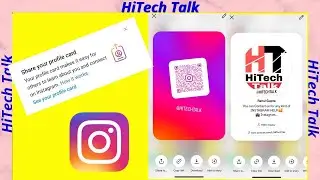 Instagram Profile card new update 2024 | Video Profile card in Instagram | Hitechtalk