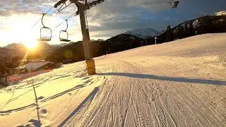Sunrise ski at Marmot and Sunset at Sunridge.