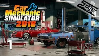 Car Mechanic Simulator '18 - 1.Rész (Saját műhelyt nyitok!) - Stark LIVE