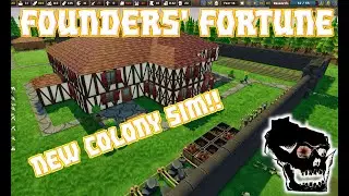 [49] Founders Fortune - Tikigoblin Attack & Resource Gathering - New Colony Sim!