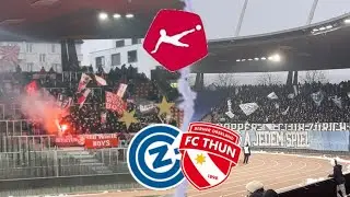 GCZ vs. FC Thun - Stadionvlog | DER FC THUN WEITERHIN MEISTERLICH!🤯👏| WINTERMEISTER EISKALT🥶🧨