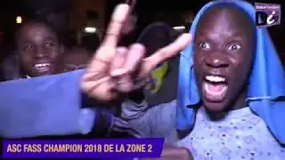 A S C FASS Champion zone 2  2018 / 2019   regardez l'ambiance