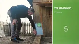 Aufbauanleitung automatische H&uuml;hnerklappe Kerbl EasyProtect mit Selbstverriegelung