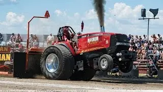 Super Stock Tractors @ Casselman Super Pull 2016 by ASTTQ