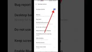 Enable Developer Options In Realme Phone #shorts #youtubeshorts #mobile