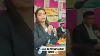 my speech at legal awareness camp as ALADC
