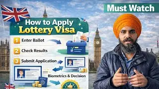🇬🇧uk lottery visa 2026| how to apply step by step process #uk #lottery #lotteryvisa 