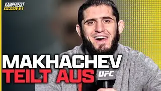 Islam Makhachev lacht &uuml;ber McGregors Verletzung und disst Chandler!