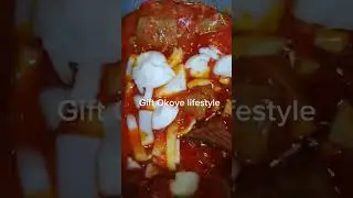 Cow-leg meat stew #viral #cooking #nigerianfood #foryou #food 