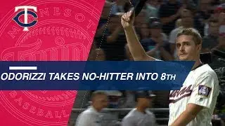Jake Odorizzi loses no-hit bid in 8th against Yanks