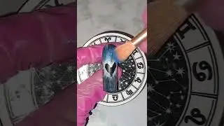 Ghost Heart Nail Art