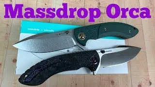 Massdrop x Eric Ochs Orca knife    It’s a whale of a knife !!