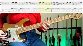 Type O Negative - Too Late: Frozen (Bass Cover With Tabs)