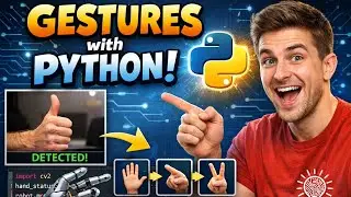 Control Mouse Using Hand Gestures | Python & OpenCV Project