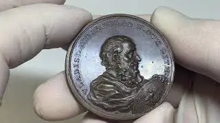 Medal SUITA KR&Oacute;LEWSKA - Władysław Jagiełło - odbitka jednostronna - brąz