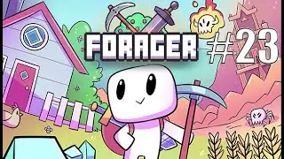 Forager -  Part 23 - Fire Temple &  Crystal Caves
