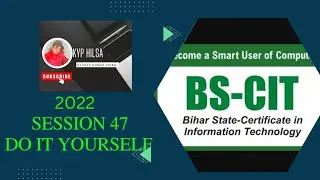 session 47 do it yourself 2022 new pattern based