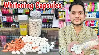 Whitening capsules | parlour secret whitening capsules | how to use skin whitening capsules