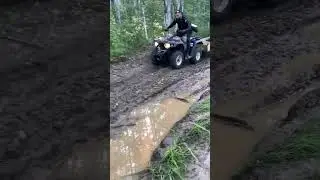 Самодельный прицеп на квадроцикл 200 кубов Линхай Ямаха ATV Linhai Yamaha M200 long🙈