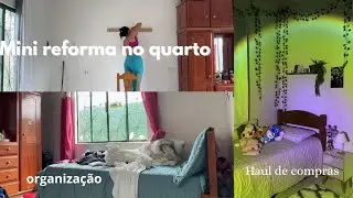 ✨ Mini reforma no meu quarto | mais organização e decoração