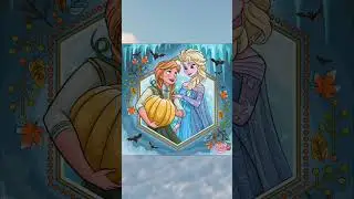 Happy Color|Disney Frozen|Princess Elsa|Anna|Game Play|Coloring Book|Digital Coloring
