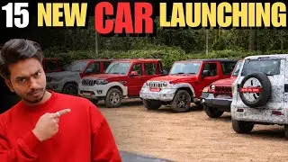15 Mahindra Cars Spotted Together 😱 | Scorpio-N Facelift, Thar Facelift, Vision S | Mega Test Convoy
