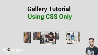 CSS Gallery Tutorial For Beginners | Learn How to Create HTML Gallery Using CSS Only