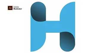 Modern Logo Design Process | Monogram Logo Tutorial | step-by-step |  