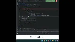 reformatting code in android studio on windows