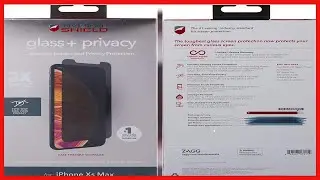 ZAGG InvisibleShield Glass Privacy Screen Protector For Apple iPhone
