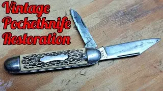 Vintage Pocketknife Restoration with Basic Tools