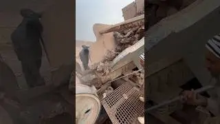 Steel Bar Accident at Crusher | Big Rocks Jam Hopper | Dangerous Rock Crushing USA