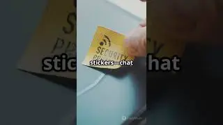 The Sticker That Stickers Your Data Out