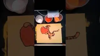 Tigger Satisfying Sand Art | Sand Painting ASMR
