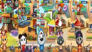 Tom Gold Run.Ginger vs Angela vs Hank vs Becca vs Tom Gameplay Android#21