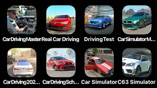 Car Driving Master,Real Car Driving,Driving Test,Car Simulator Multiplayer,Car Parking 2,Car Sim