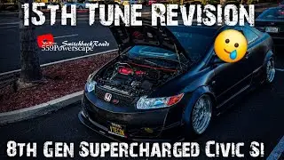 15th Tune Revision, 8th Gen Supercharged Civic Si k20 Mercracing TVS-1900 Supercharger
