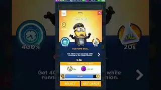 Sea Dog Epic Costume Unlock and Upgrade #minionrush #despicableme #newcharacter #newcostumes