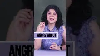 Angry With, Angry At, Angry About, Angry Over - Easy Explanation | #Shorts #English #learnenglish