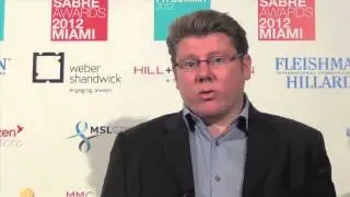 Dean Russell at the Global PR Summit