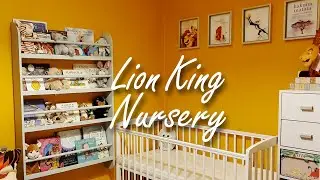 Disney Nursery Tour | Lion King Themed | Small Room
