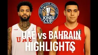 William Jones Cup 2025: UAE vs Bahrain Full Game Highlights