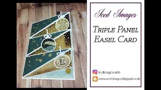 Triple Panel Easel Card