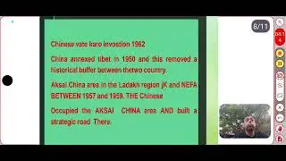 India's external relations, Afro-Asian Unity , pease conflict with China ,the Chinese invasion 1962.