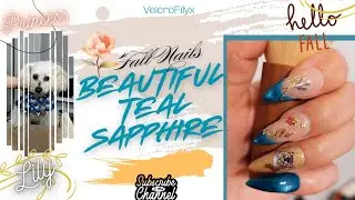 Smart cat 🐈  Fall nails 💅  #fallnailart #sapphirenails #easynailart #autumnnails #subscribe #music