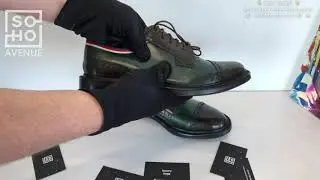 Gucci leather lace -up shoes