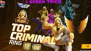 TOP GOLDEN CRIMINAL  BUNDLE RING SPIN RED BANNI FF RED VS GOlDEN CRIMINAL TODAY, CRIMINAL #SHORT 😱😱