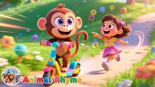 Monkey on a Scooter | Bella&rsquo;s Fun Zoom & Balance Song