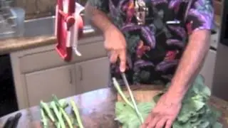 Growing Walking Stick Kale